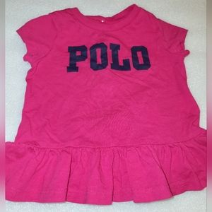 Polo Infant Peplum Top